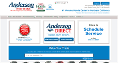 Desktop Screenshot of andersonhonda.com